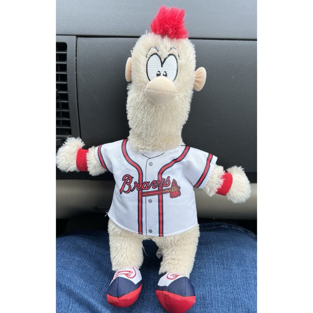 Atlanta Braves Blooper Plush Toy MLB Mascot 14” Genuine Merchandise